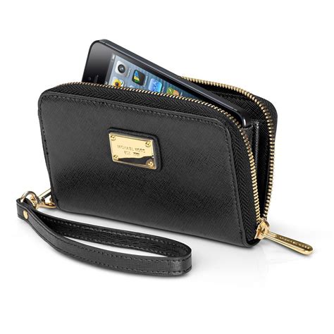 michael kors iphone 5 essential zip wallet|Michael Kors iPhone 5/5s/SE Essential Zip Wallet .